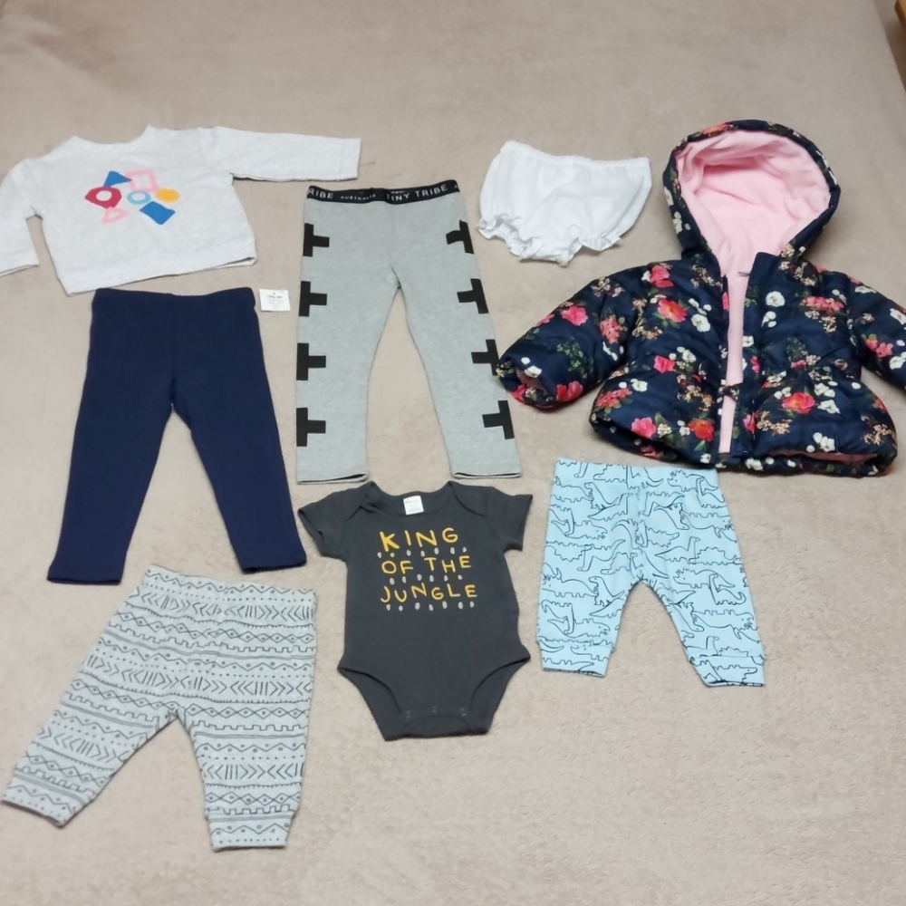 Assorted infant/toddler clothes